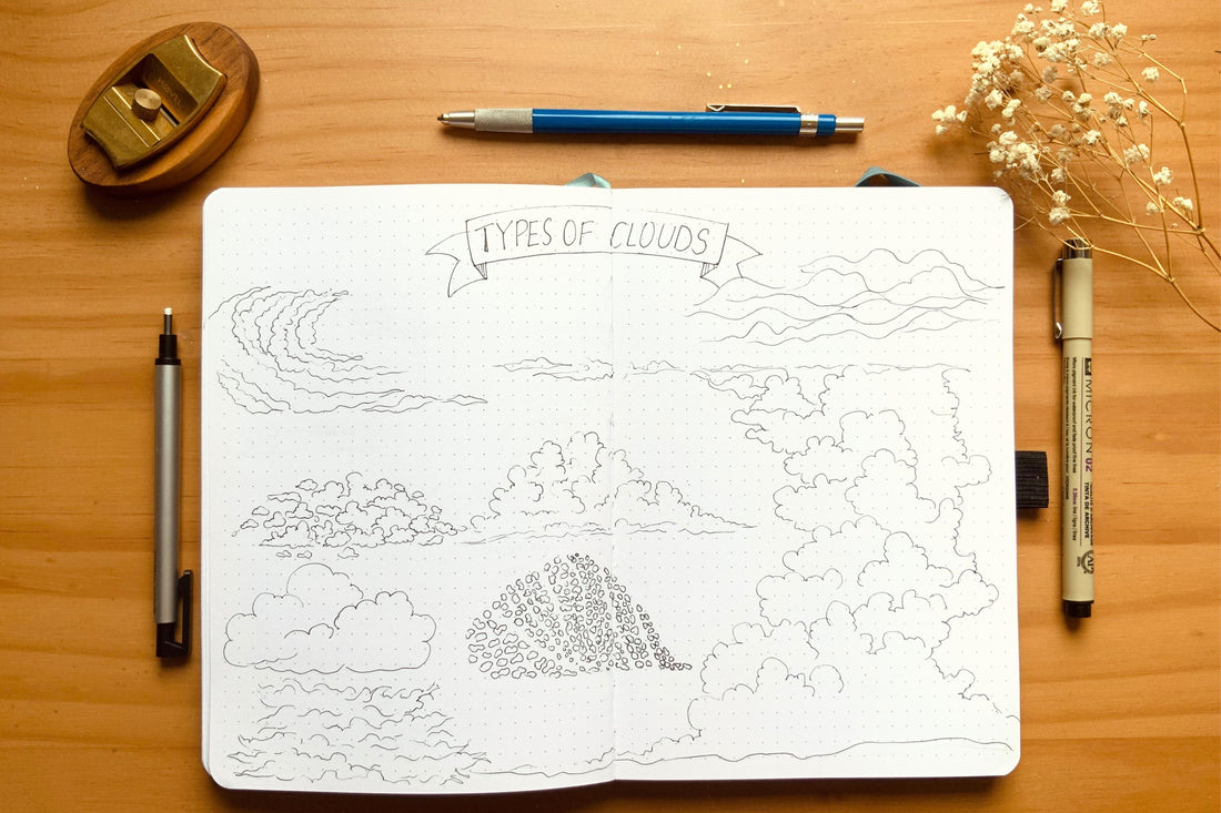 Day 1 of 100 Days in my Sketchbook Project